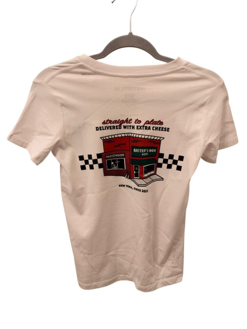 NWT Baseball 101-pizzeria shirt size youth M